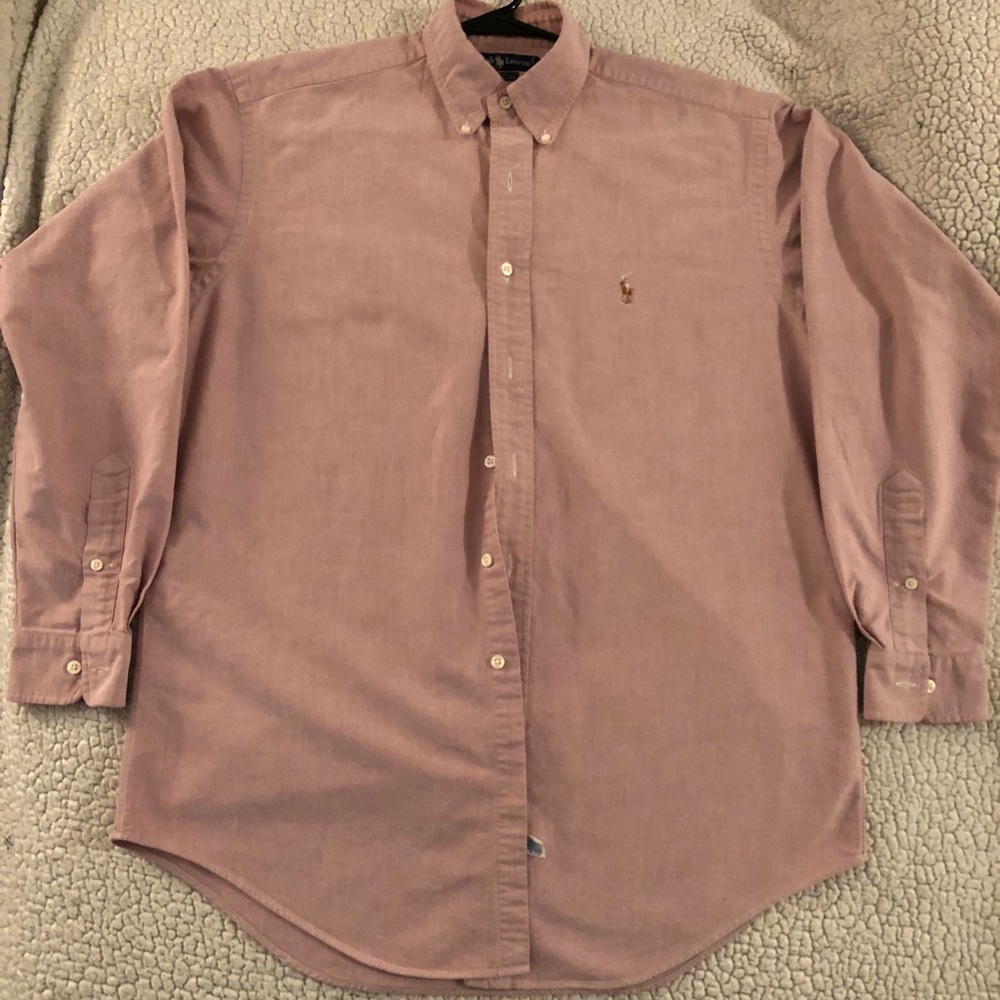 Brand New Salmon colored Ralph Lauren Button-Up!